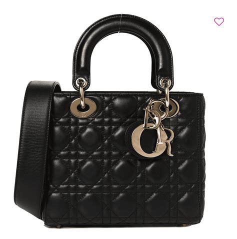 lady dior cloth handbag|Lady Dior 2022 price.